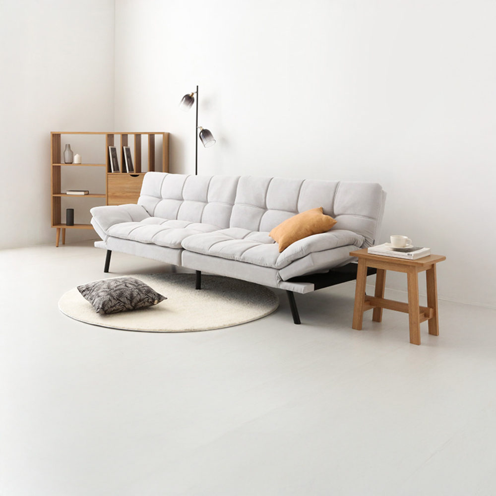 니스코 4인 멀티 메모리폼 소파베드 독립형 BC267S04 라이트그레이