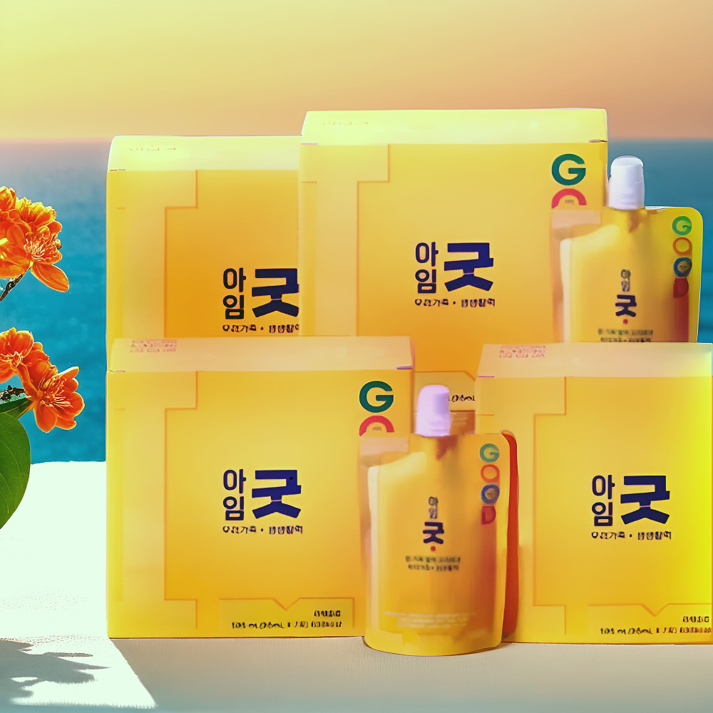 아임굿 bcaa 아미노산 고함량 비타민C 음료 85ml 28팩 특허상품