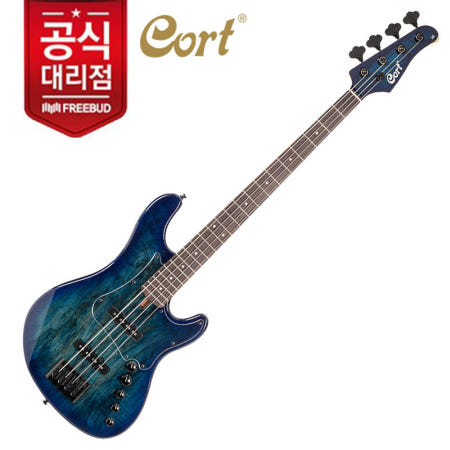Cort 콜트 베이스기타 GB-Fusion 4 Blue Burst (BB)