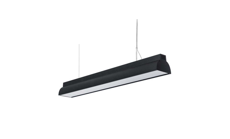 LED 팬던트조명 식탁등 펜600 15W 블랙 주백색 브라켓형 2M - 메인 이미지