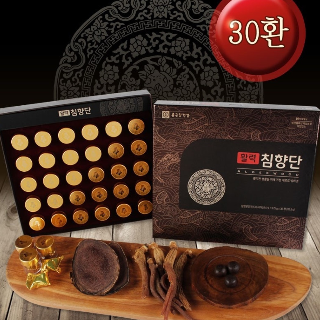 어르신 선물용 침향환 1박스 침향원 침향 녹용 침향단 선물세트
