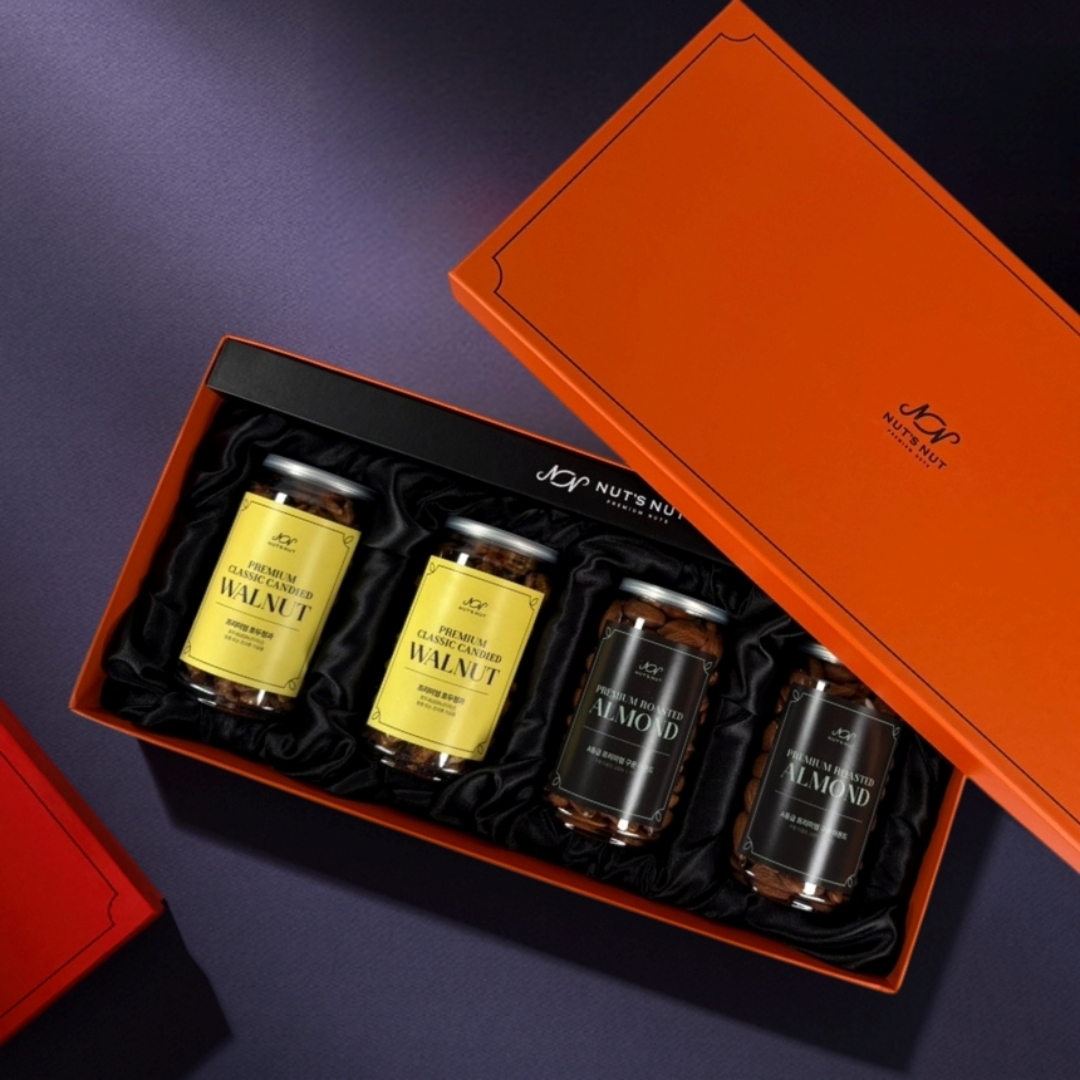 넛츠넛 호두정과 견과류 선물 세트 4종 스윗드림 A 견과류세트