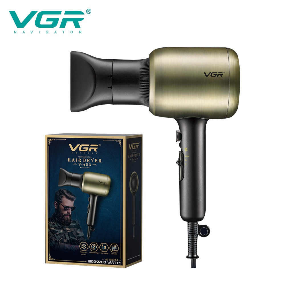 VGR453 바버샵 고출력 헤어드라이어 속건 방지 고급형 헤어드라이기 - 상품 이미지