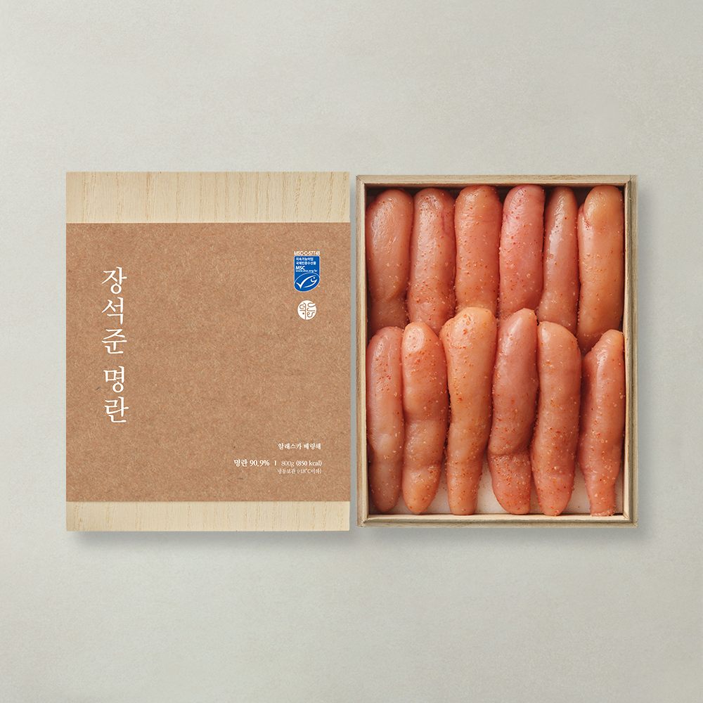 덕화명란 장석준 선물세트 1600 A (대한민국 명장 프리미엄 선물 저염 무색소 무보존료 무발색제) - 상세 이미지 2