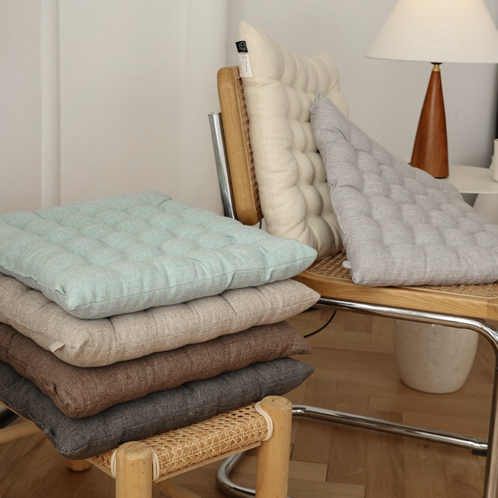 코지 의자방석 식탁 벤치 의자쿠션 사무실 방석커버 사각 겨울 좌식 수험생