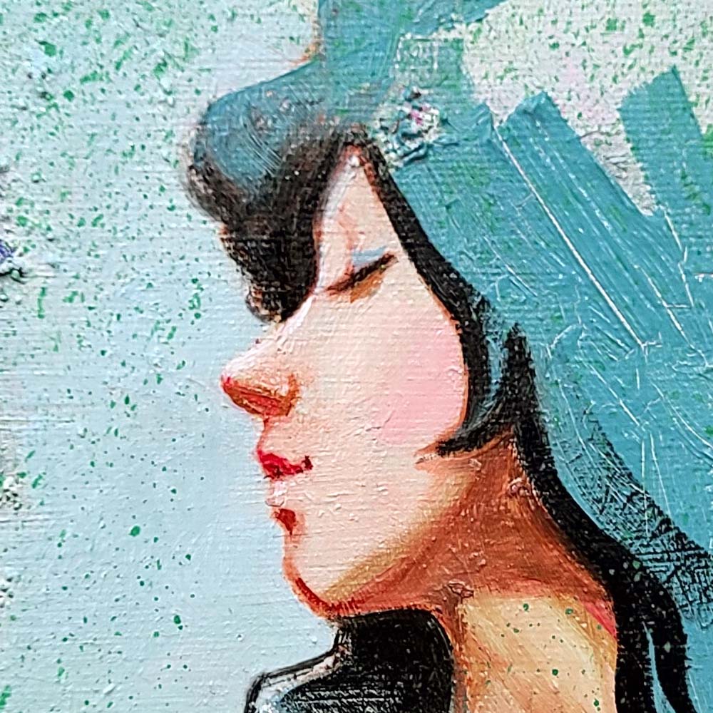 아트앤샵 그림액자 현대미술작품 원작 양인선 삶 여행 3 - 상세 이미지 2