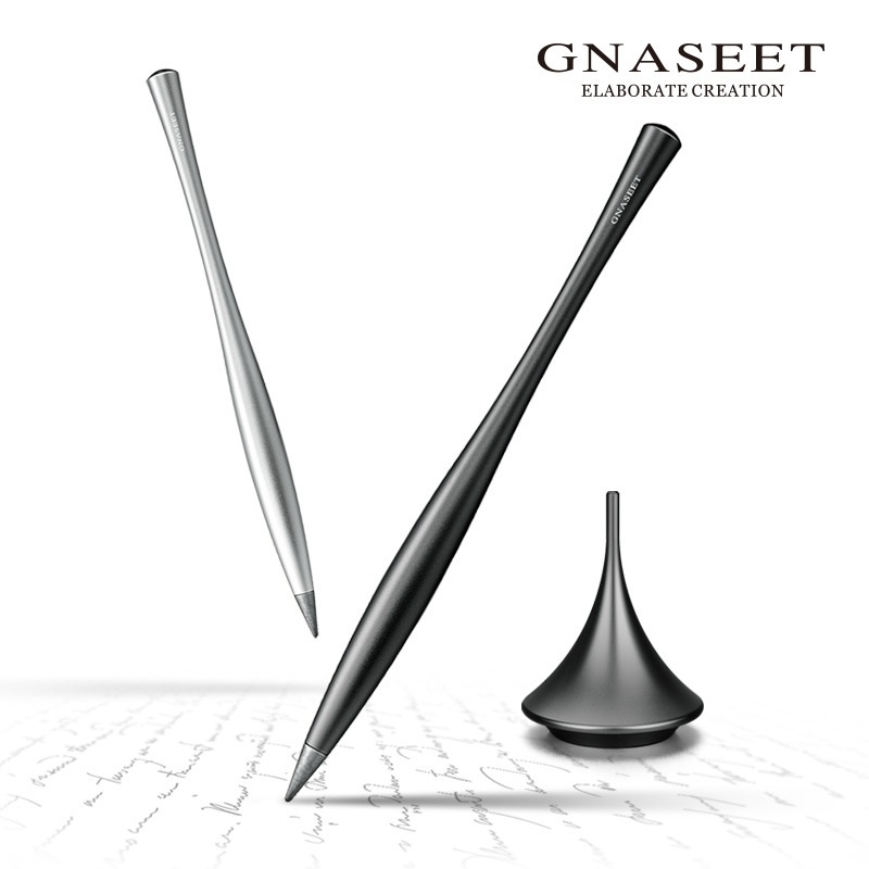 GNASEET 돌아가는 무한동력 볼펜 스피너 탁상볼펜 승진선물 비즈니스 - 상품 이미지