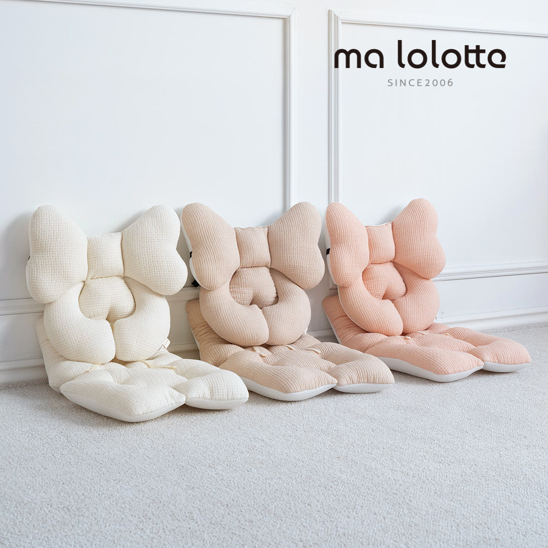 마롤로뜨 라떼 유모차 라이너 신생아 통통 카시트 쿠션 양면 시트 쿨시트