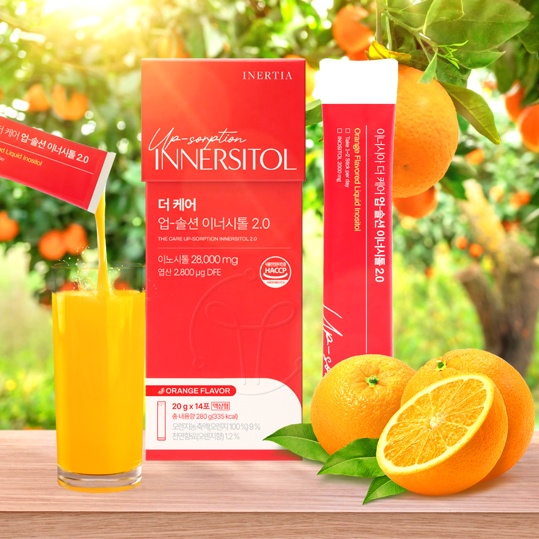 [14포] 이너시아 액상형 이노시톨 콜린 엽산 황금배합(14일분)