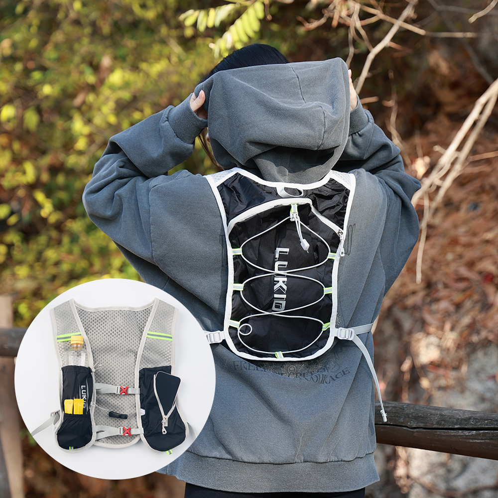 루키드 러닝 조끼 마라톤 백팩 베스트 트레일러닝 등산 조끼 조깅