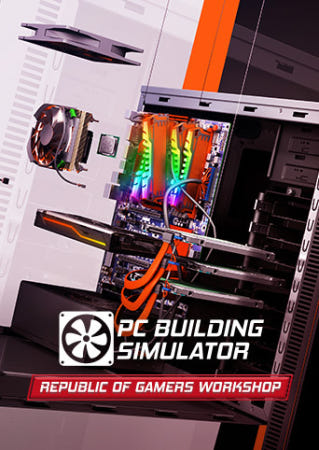 [24시 자동발송 / 스팀 게임] PC Building Simulator - Republic of Gamers Workshop DLC