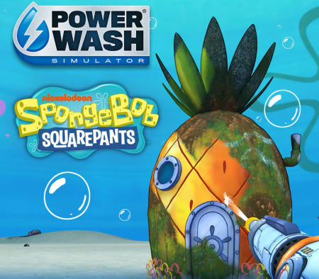 [24시 자동발송 / 스팀 게임] PowerWash Simulator - SpongeBob SquarePants Special Pack DLC