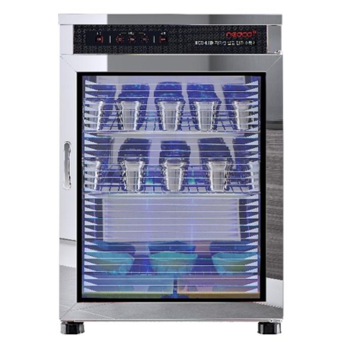 휴게소 식당 LED 자외선컵소독기 90개용 식당 컵살균기 - 상세 이미지 3