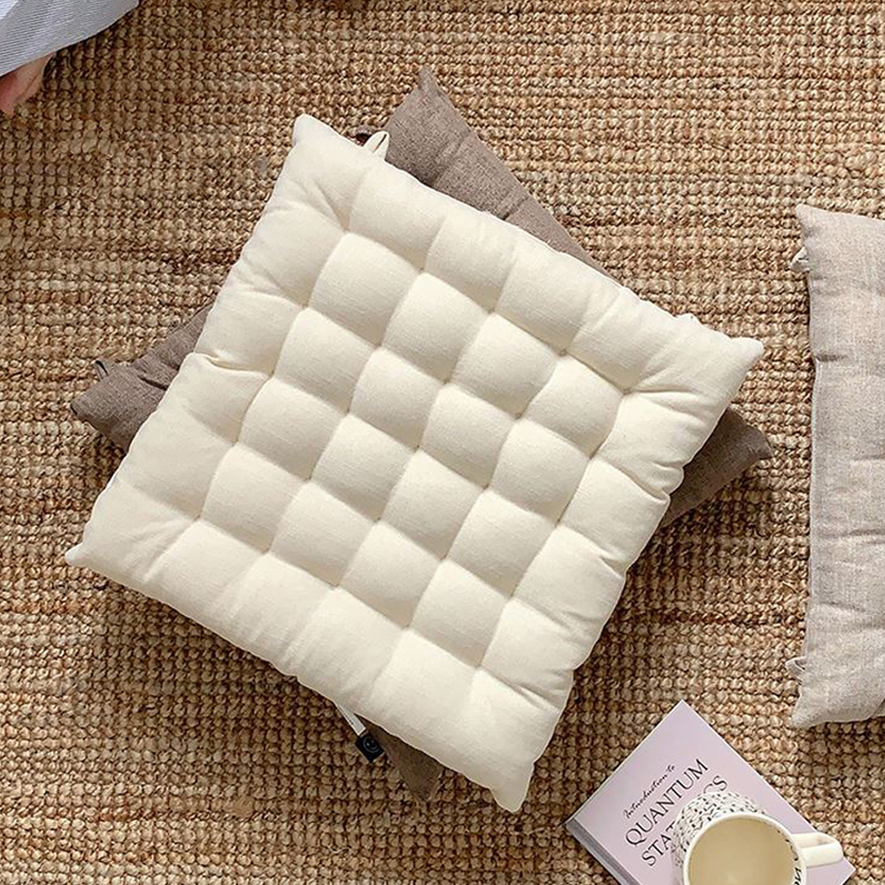 코지 의자방석 식탁 벤치 의자쿠션 사무실 방석커버 사각 겨울 좌식 수험생