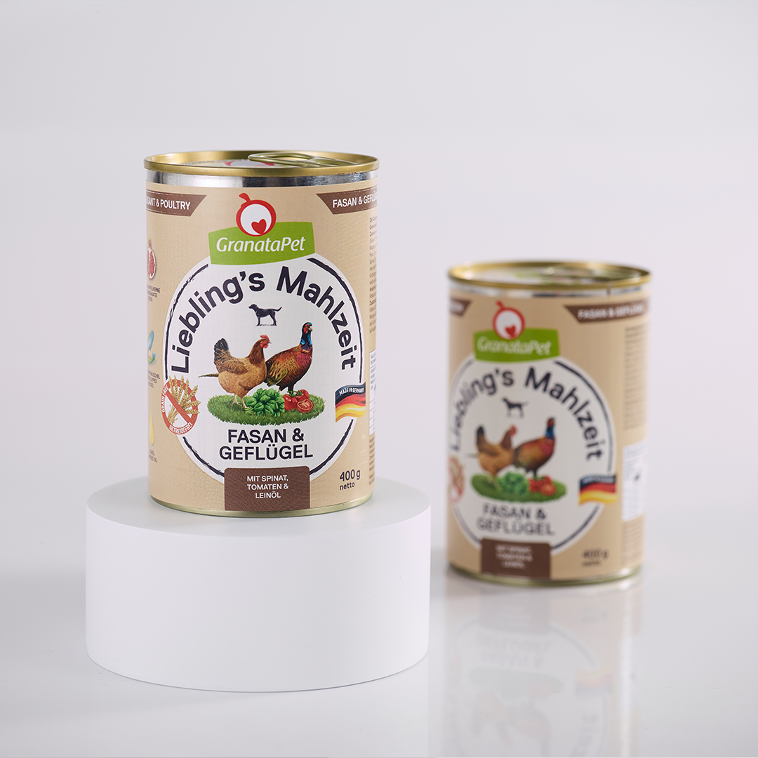 그라나타펫 리블링 말자이트 습식 꿩고기, 400g, 1개