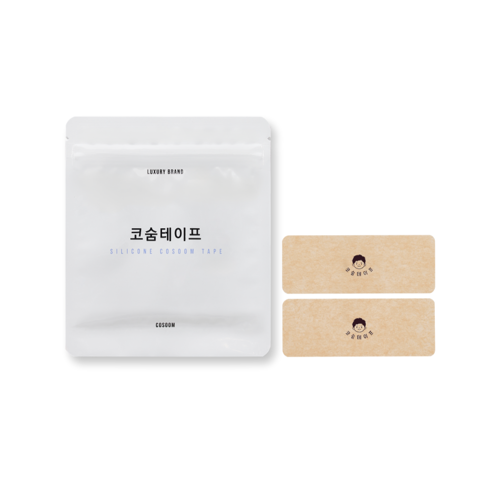 코숨 실리콘 코숨테이프 입벌림 방지 입술 수면 테이프 이우정 한의사 입 막음 밴드 30매