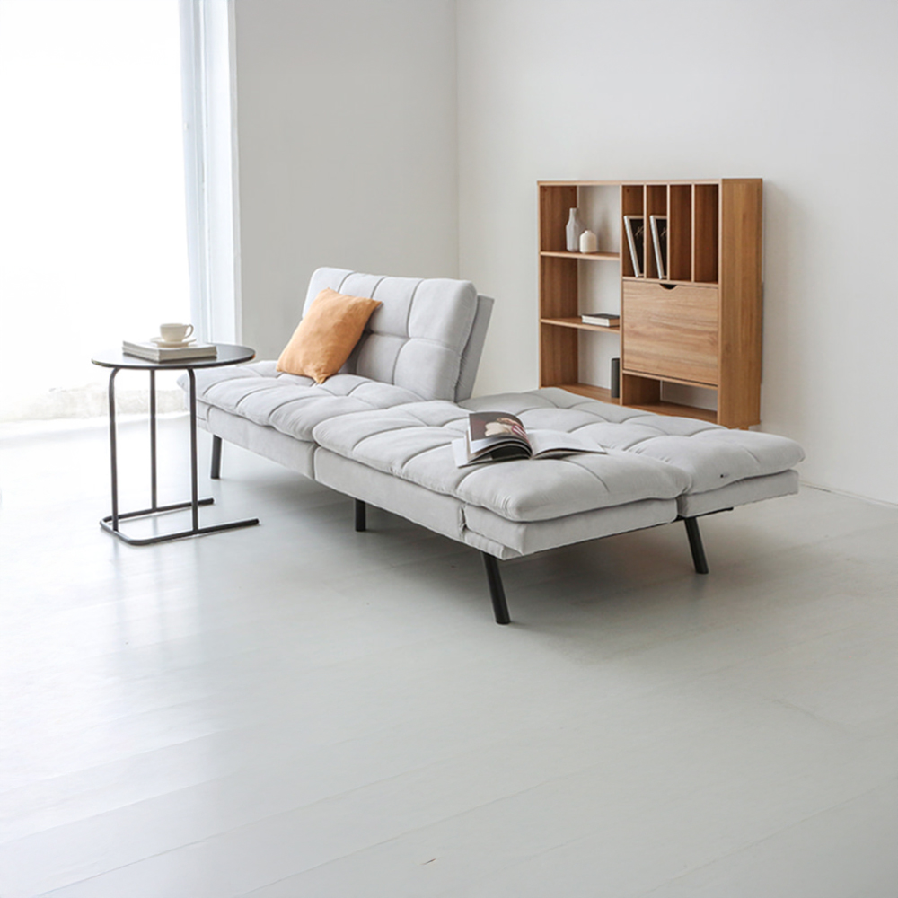 니스코 4인 멀티 메모리폼 소파베드 독립형 BC267S04 라이트그레이