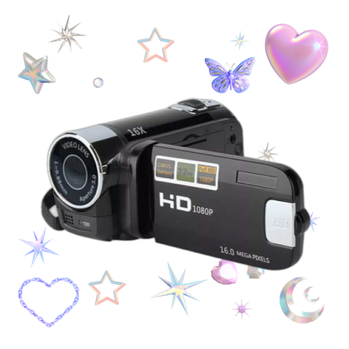 포토토 빈티지 캠코더 레트로 Y2K 미니 비디오 카메라