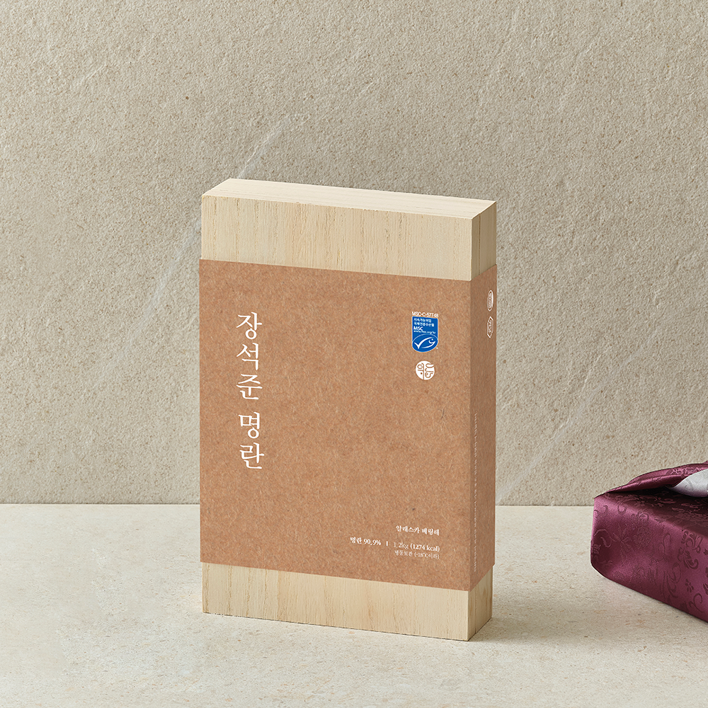 덕화명란 장석준 선물세트 1200 A (대한민국 명장 프리미엄 선물 저염 무색소 무보존료 무발색제)