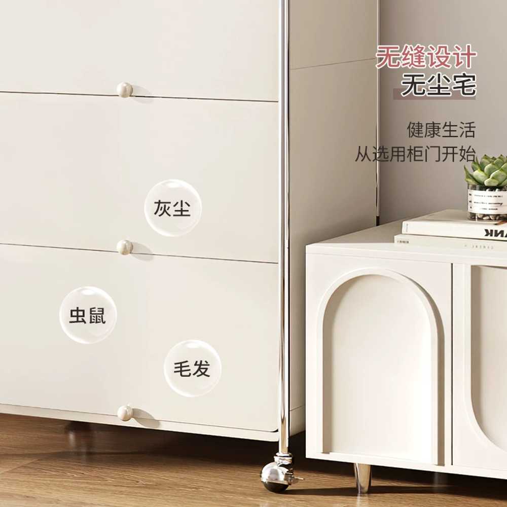 이동식 주방 수납장 카페장 슬라이딩 선반 세련된 - 상세 이미지 5