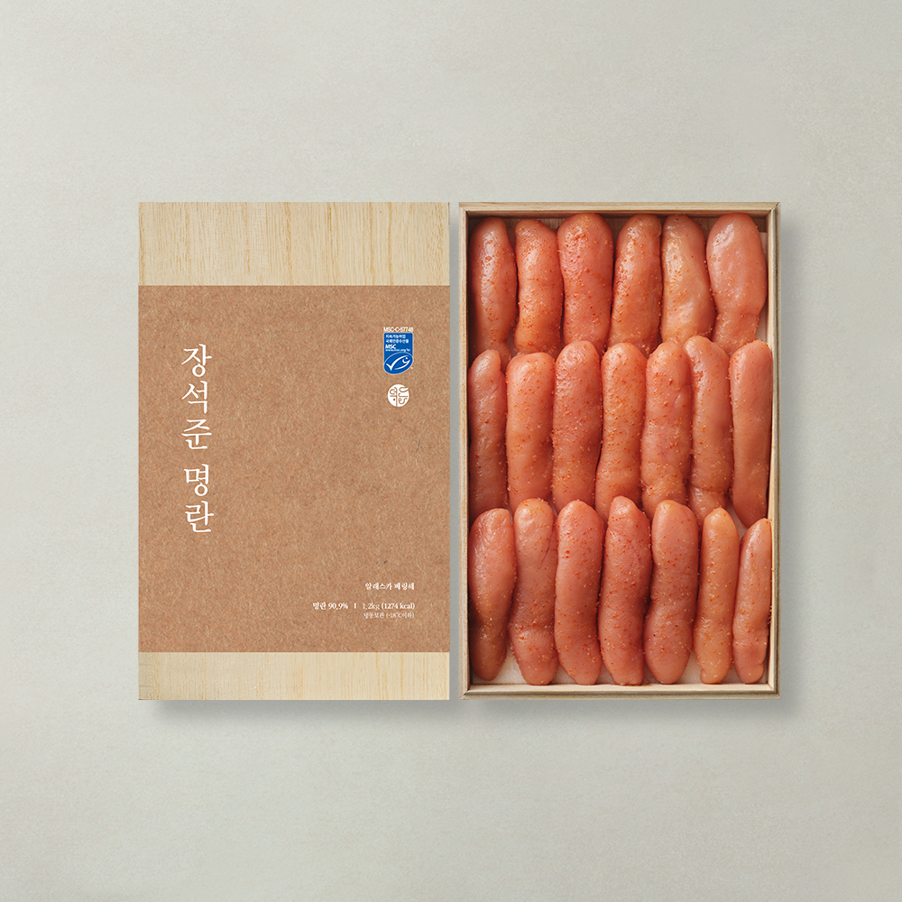 덕화명란 장석준 선물세트 1200 A (대한민국 명장 프리미엄 선물 저염 무색소 무보존료 무발색제) - 상세 이미지 2