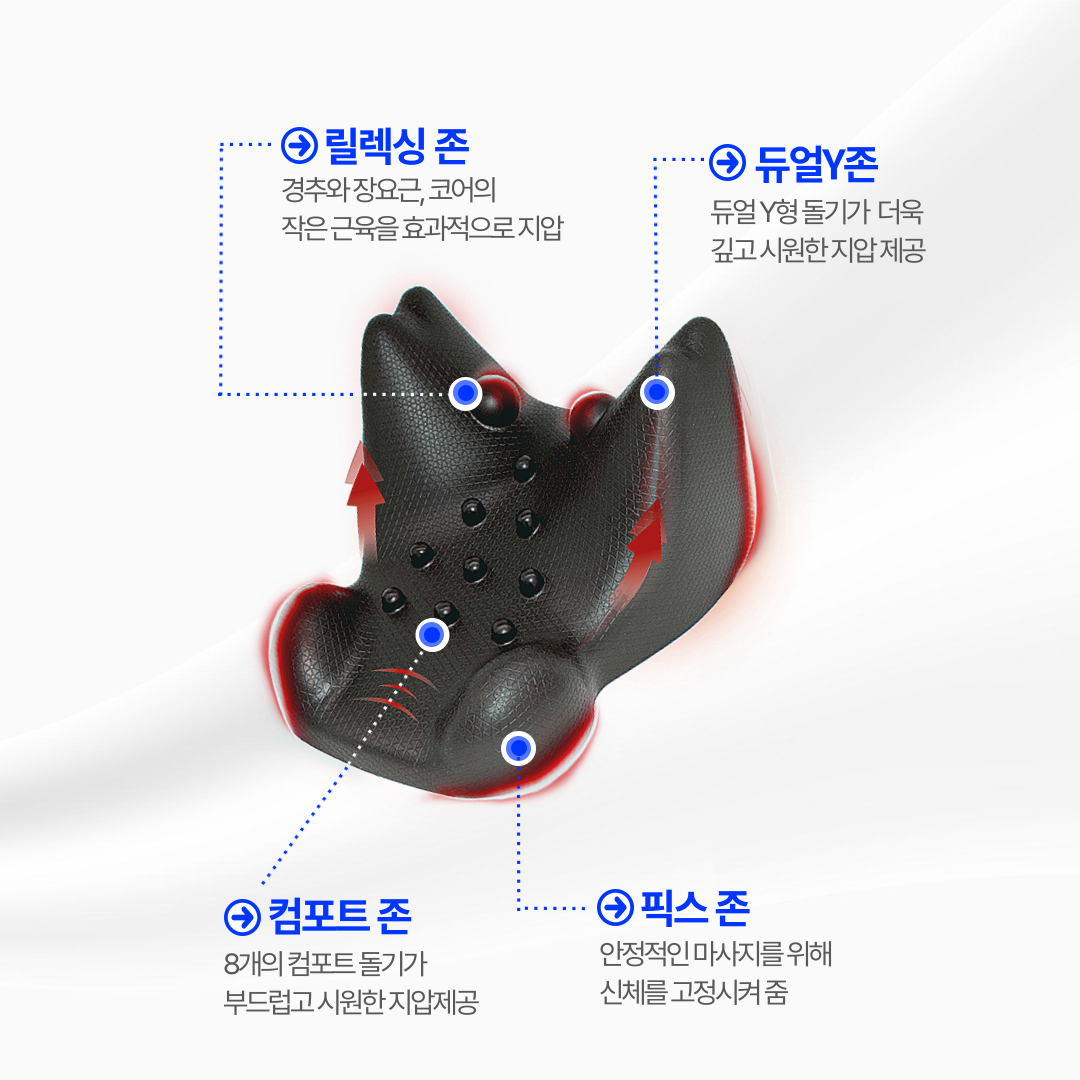 파티마 코어브릿지 장요근 마사지기 마사지 근막이완 마사지볼 스트레칭기 - 상세 이미지 4