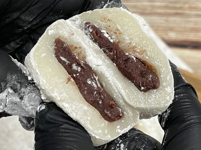 28년전통 프리미엄 왕 찹쌀떡 20개 간식용 떡 달달한 앙금 국내산 찹쌀 : 복덩이네 푸드마켓