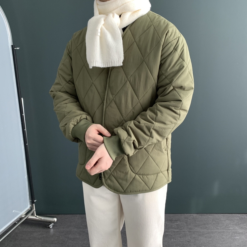 깔깔이잠바 남성 경량 패딩 빅사이즈 방한복 작업복 방상내피 겨울작업잠바 융털 기모 패딩 - 상세 이미지 3