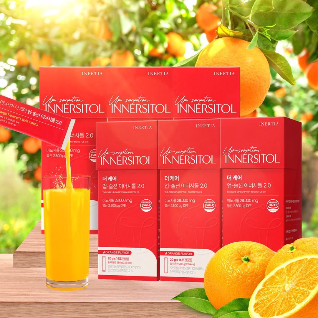 [84포] 이너시아 액상형 이노시톨 콜린 엽산 황금배합 + 사은품