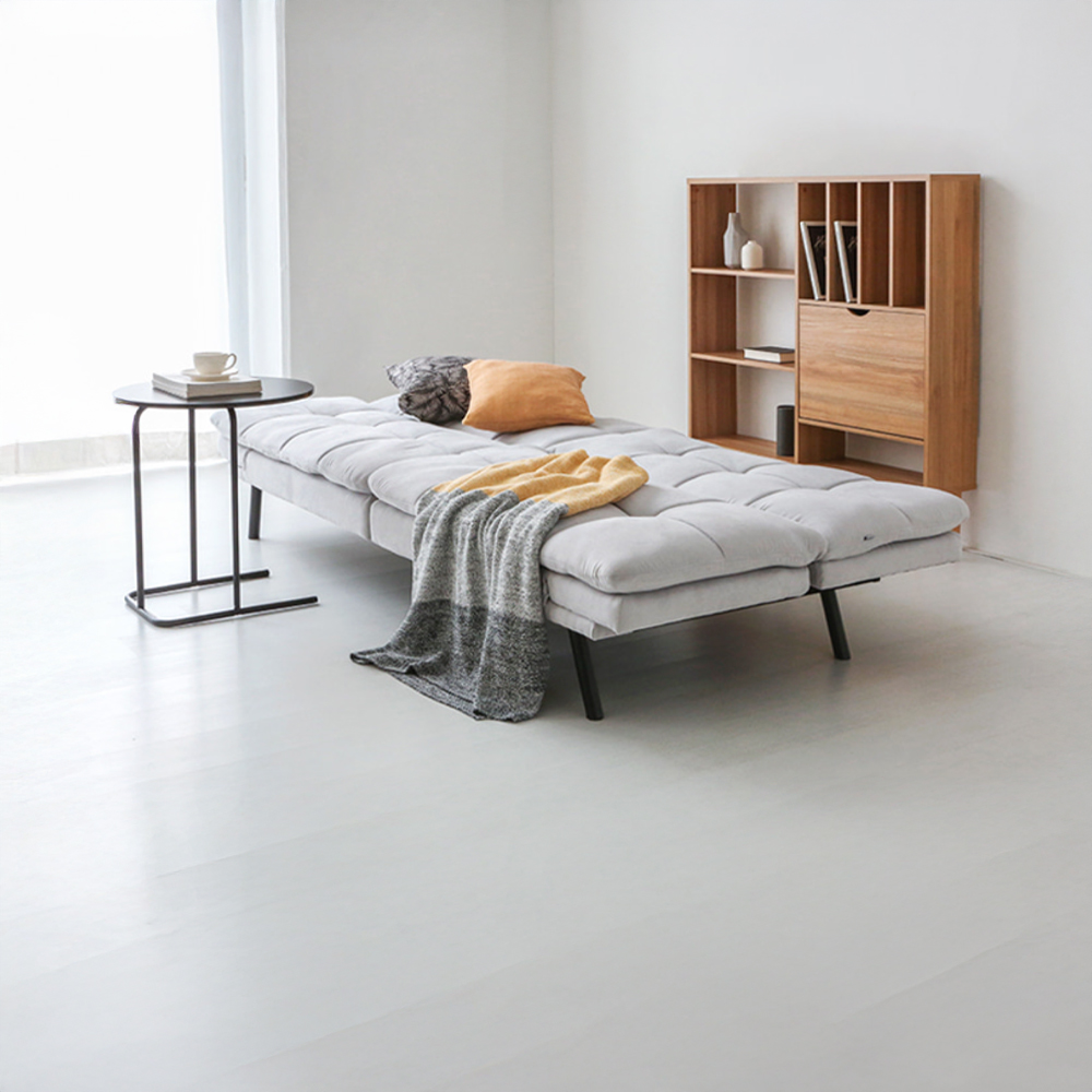 니스코 4인 멀티 메모리폼 소파베드 독립형 BC267S04 라이트그레이