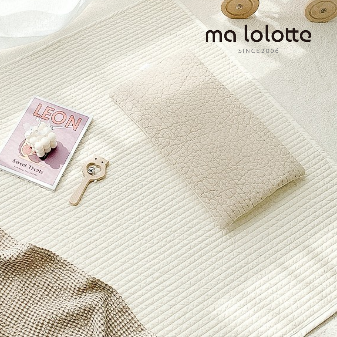 마롤로뜨 아기침대패드 100수 순면 누빔 이불패드 신생아 유아 리안드림콧 호환