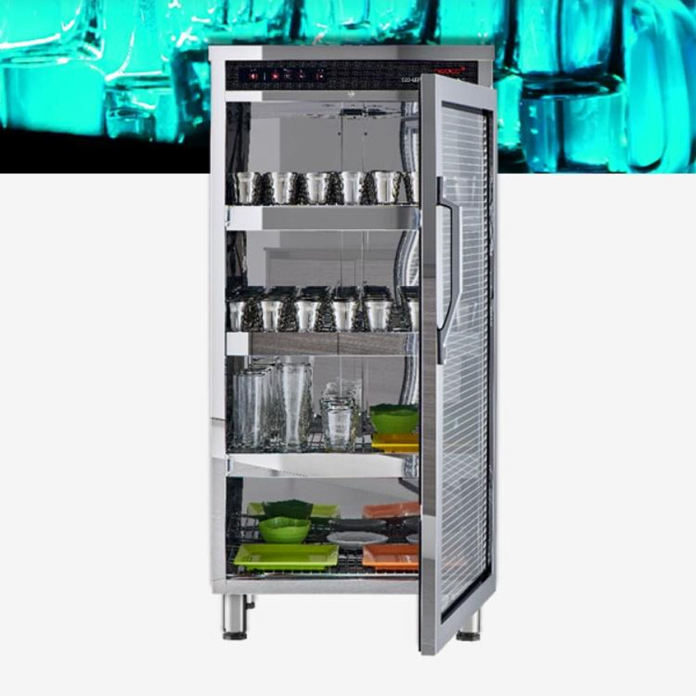 업소용 식기살균건조기 LED 자외선살균 컵소독기 170개용 : 신일N위시웨이