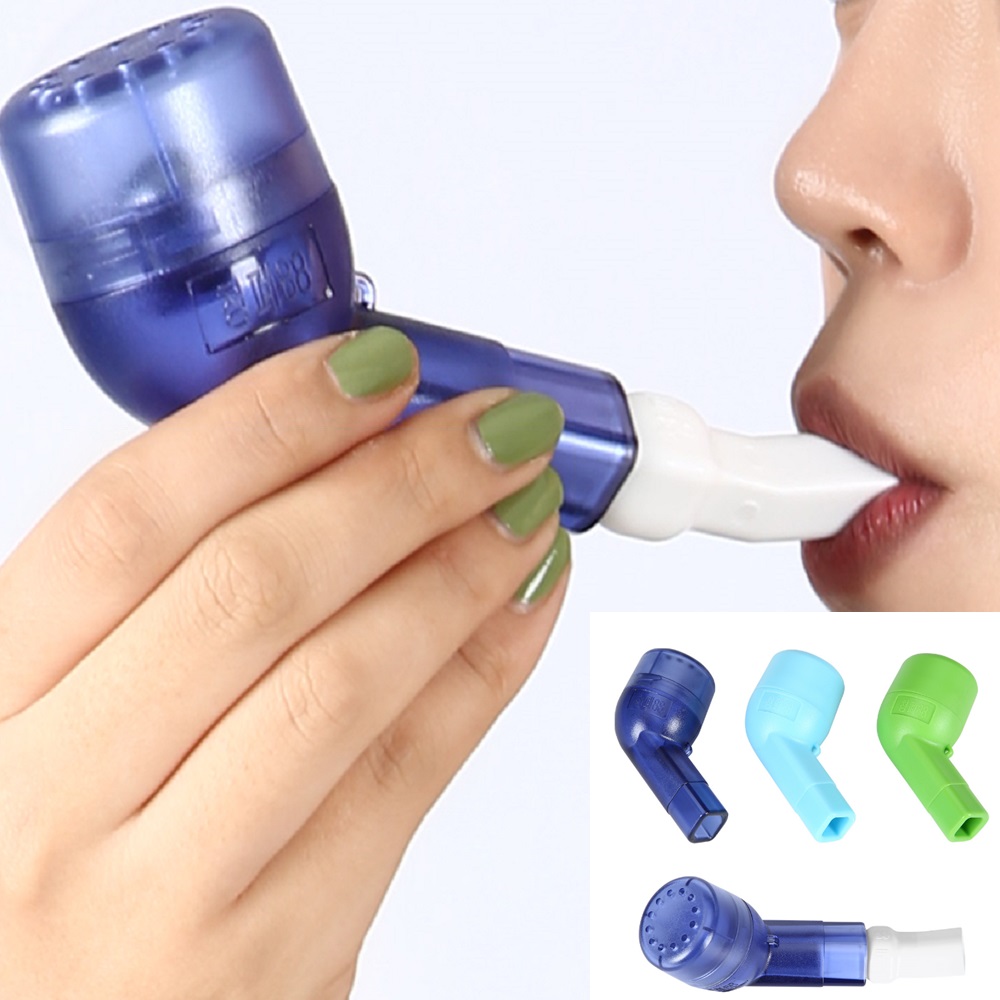 청폐88 수동식흉벽진동기 목가래 제거기 배출기 객담 유도기 폐청소 호흡 재활 폐활량 운동기 제품 이미지