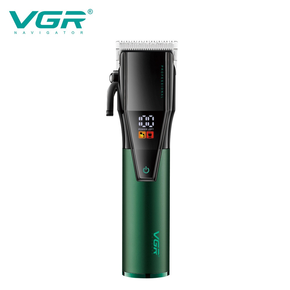 VGR677 바리깡 디지털 디스플레이 전문가용 바리깡 풀세트 본체 2개 탭 충전기 포함 - 상세 이미지 4