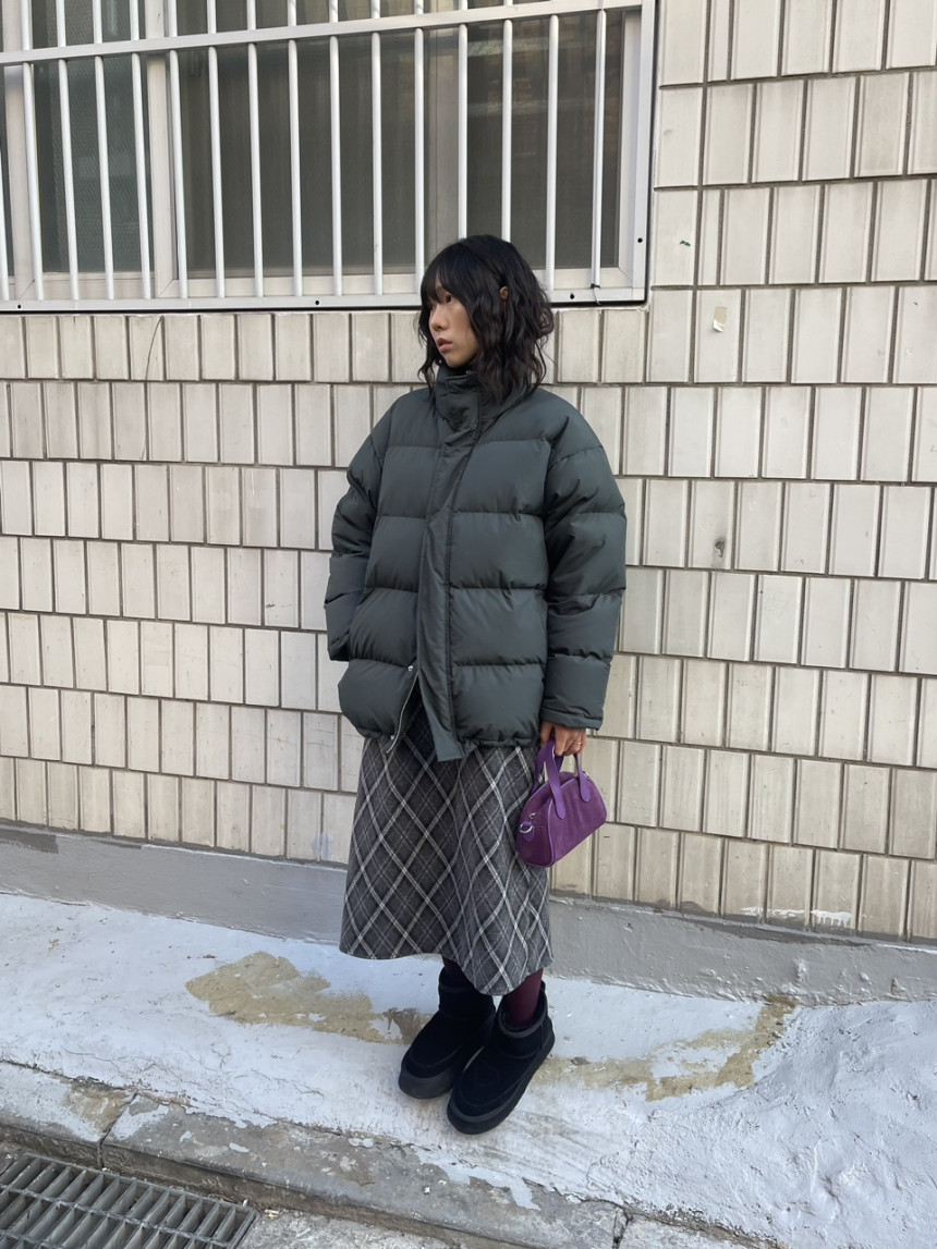 악트20 다이아체크울롱스커트