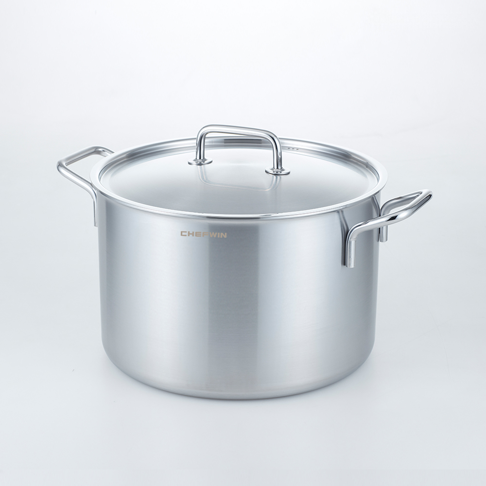 쉐프윈 316스텐 인덕션용 곰솥 들통 큰 대형냄비 육수통 12리터