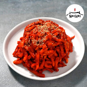 [5KG] 할미 국내산 보쌈무김치 보쌈용 무생채 무채김치 맛있게 먹은 솔직 후기 - 상품 이미지 1