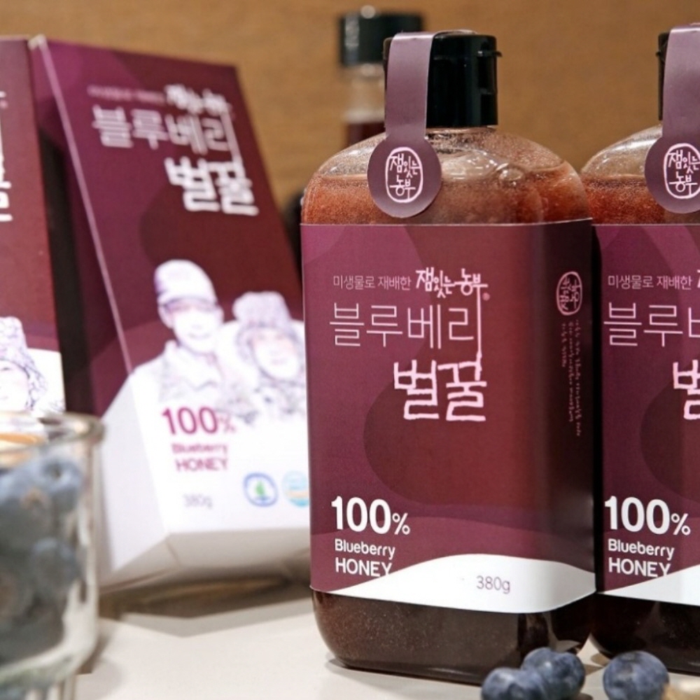 국산 프리미엄 벌꿀 토종꿀 천연 정선 블루베리꿀 380g - 상세 이미지 2