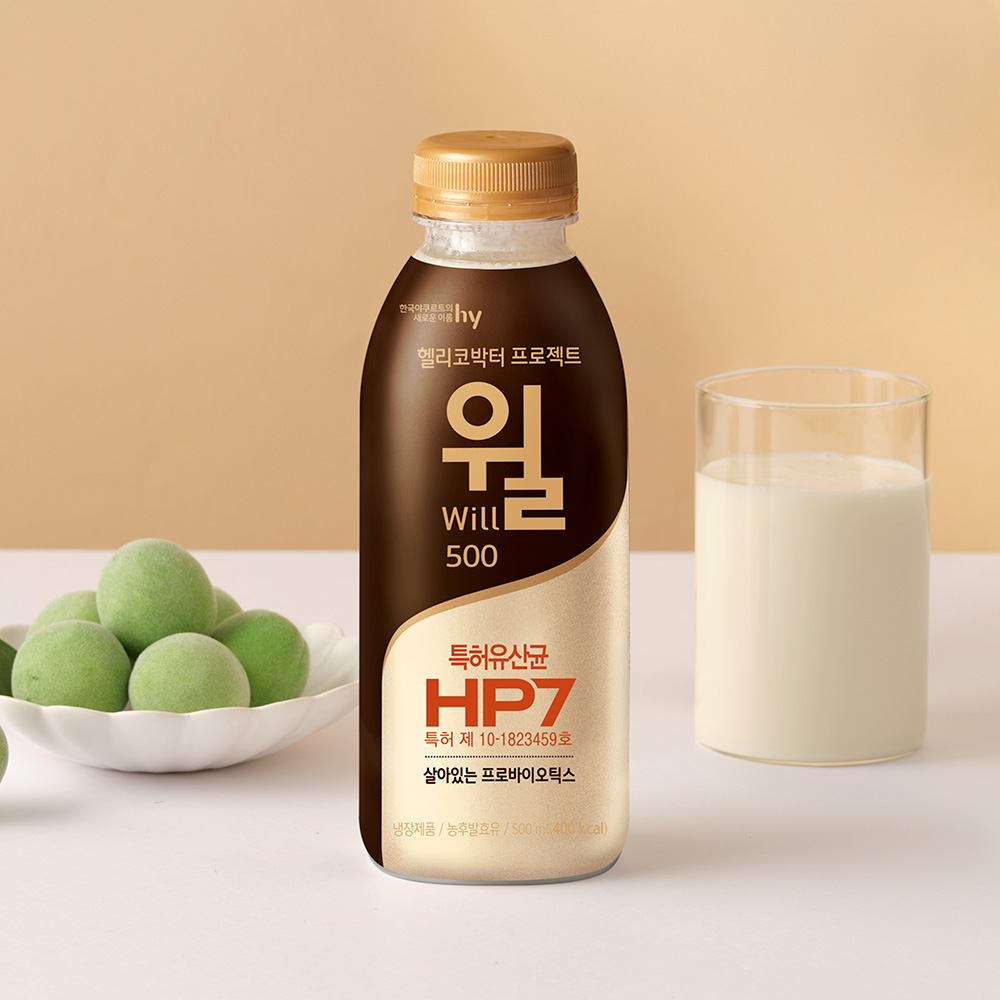 헬리코박터 프로젝트 윌 500ml x 4개입 제품 이미지