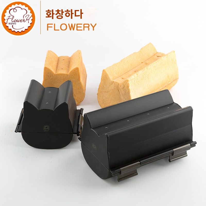 고양이 식빵틀 베이킹 미니 제빵틀 케이크 - 상세 이미지 4