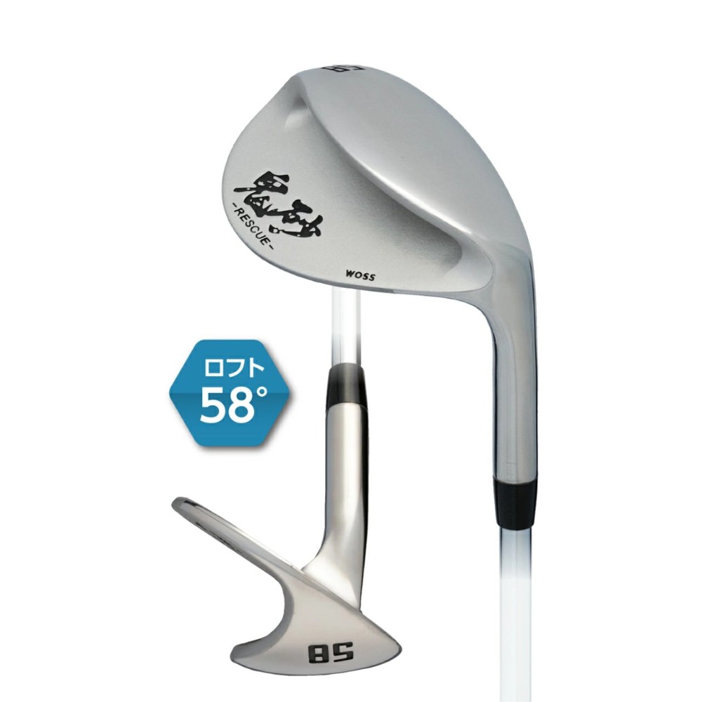 WOSS GOLF 스나오니 레스큐 골프 웨지 대형헤드 전면 풀스코어라인 벙거샷용 - 상세 이미지 5