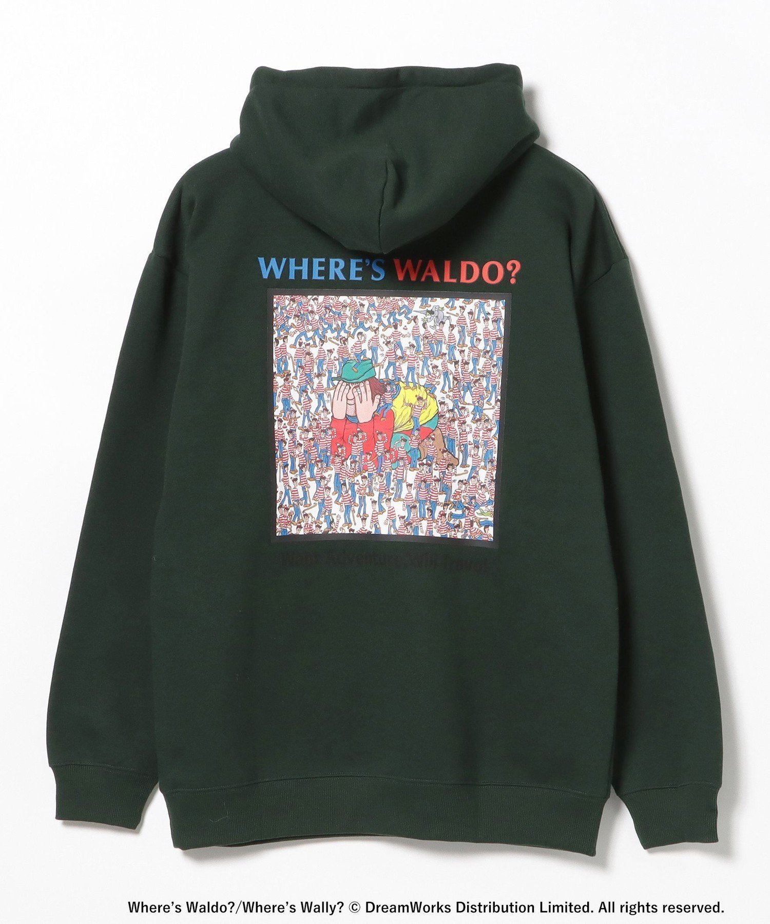빔즈 티 BEAMS T WHERE'S WALLY 스웨트 후디 티셔츠 2컬러 - 상품 이미지
