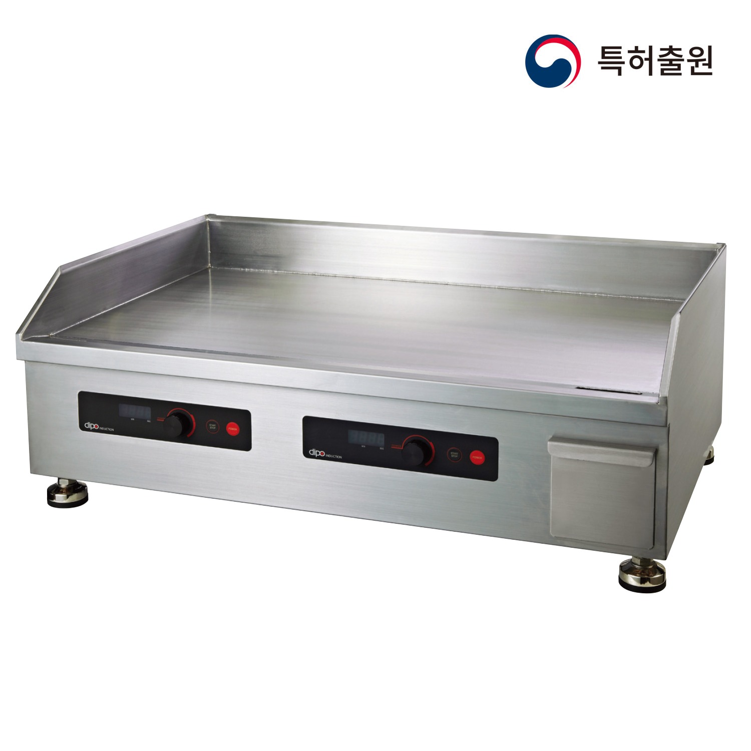 디포 그리들 2구 인덕션그리들 전기 부침기 업소용 900 고화력 영업용 식당 스마트 7KW