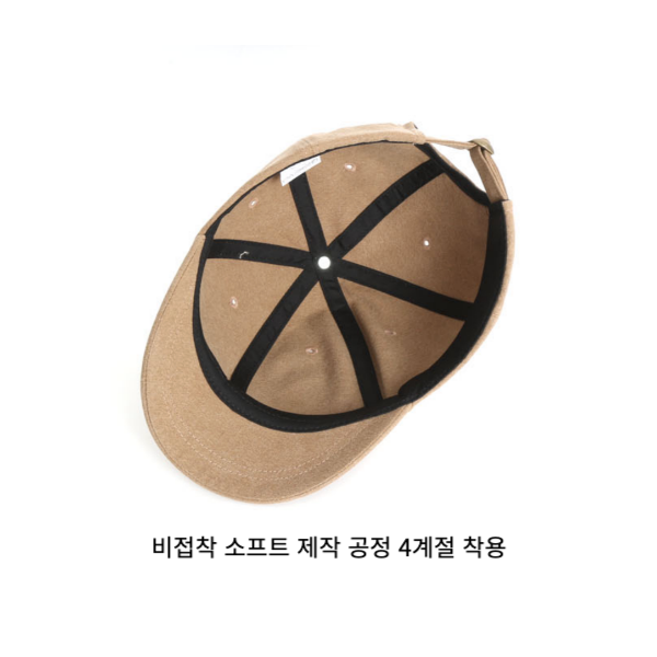 알바 숏챙 모자 국산 챙짧은 창짧은 소두 볼캡 이미지 8