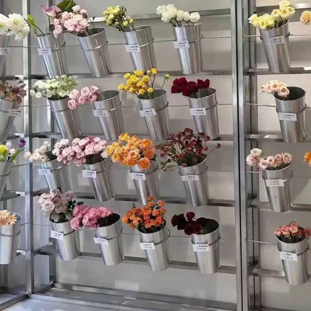 꽃다발 진열대 랙 화분 가게 정리대 매장 디스플레이 - 상품 이미지