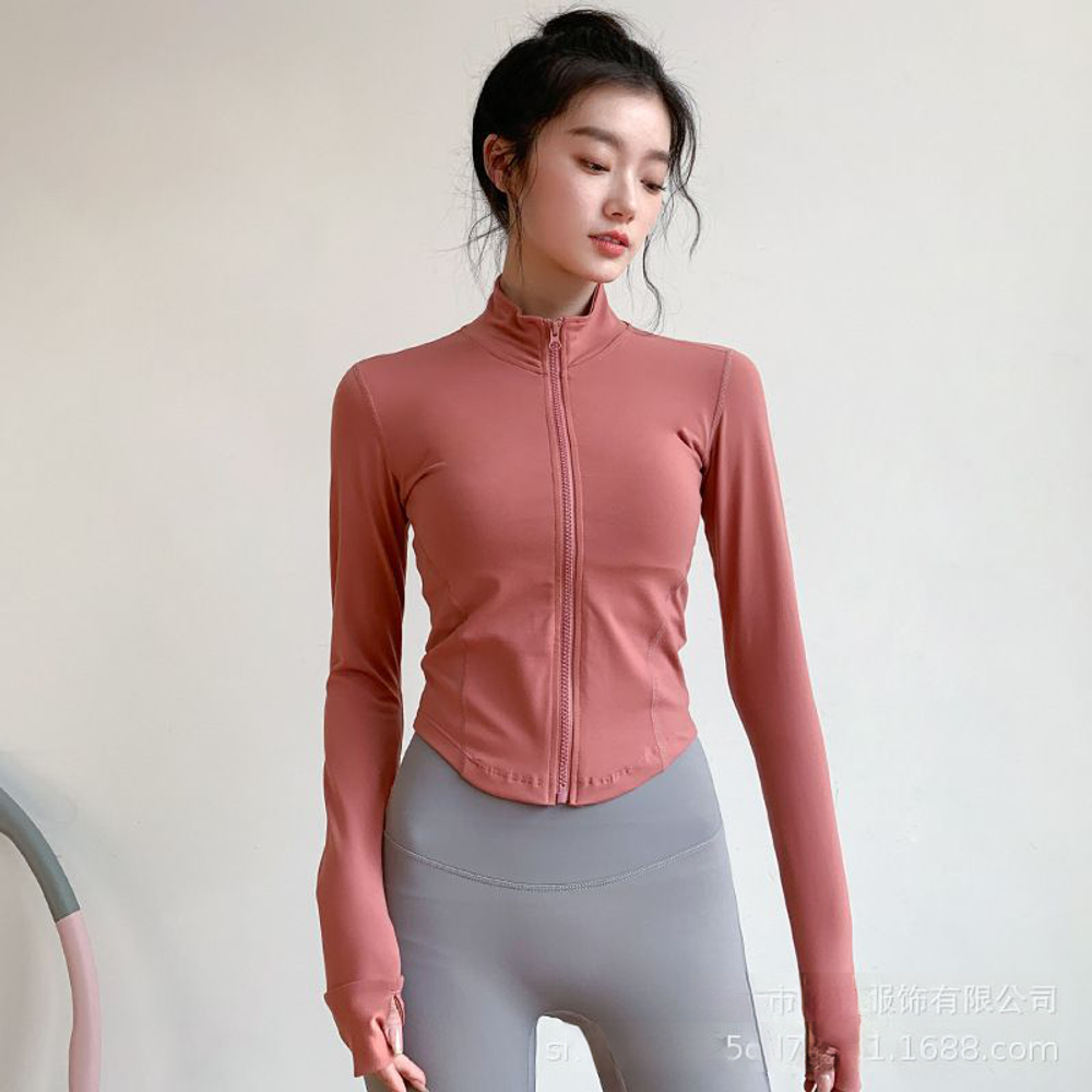 가을 겨울 신상 여성 요 가복 긴팔 운동복 : 개굴 마켓