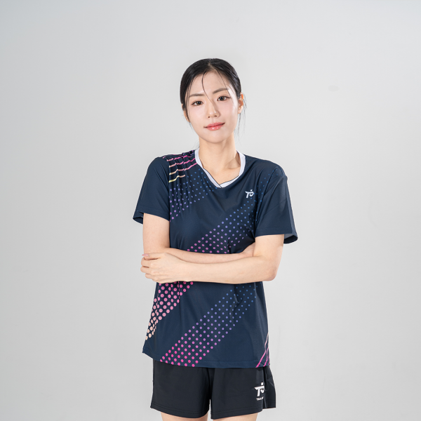 [티밸런스] 아리아 탁구 유니폼 스포츠 상의 남여공용 - 상세 이미지 3