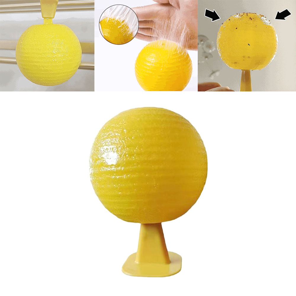 강력 끈끈이 트랩 3개입 원스톱 모기 날벌레 부착형 퇴치기