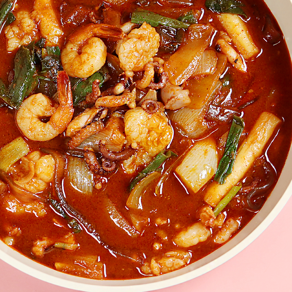 미세계 한우낙곱새 맛있게 매운 낙곱새 밀키트 [850g]