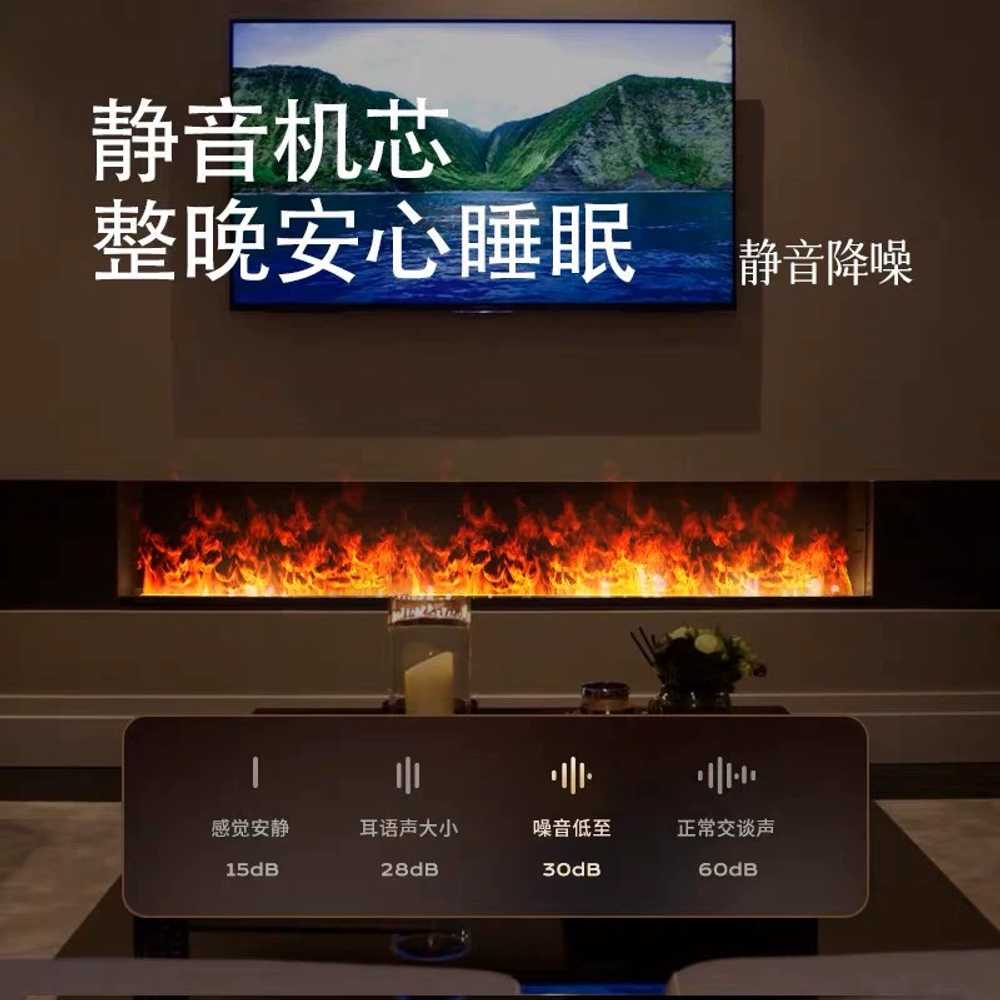벽난로 가습기 3D 불멍조명 인테리어 불꽃 LED 장식 - 상세 이미지 4